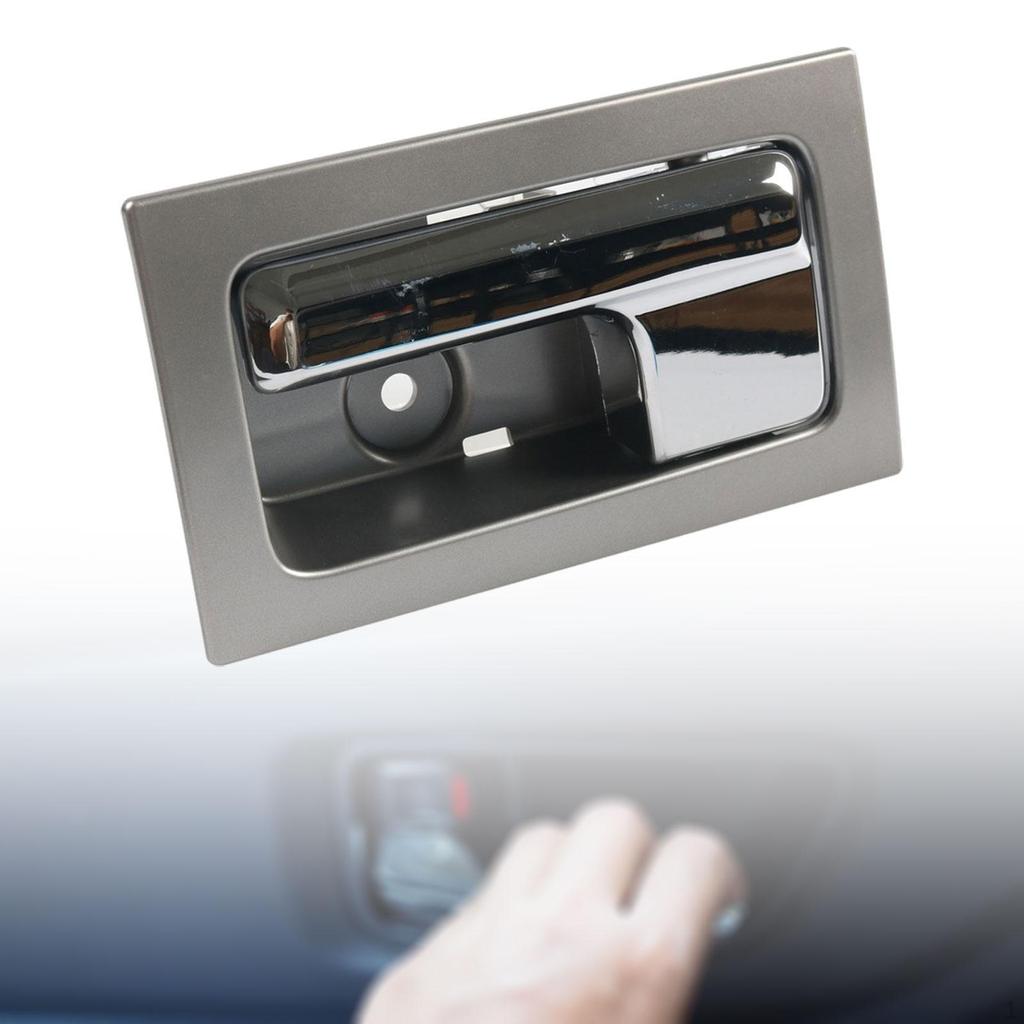 Дверная ручка автомобиля, внутренняя, простая в установке, деталь автомобиля, серая, профессиональные запасные части