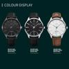 YAZOLE 512 Quartz Watch Men's Minimalist Casual Leather Strap Gift Watch Men's Watch relogio masculino