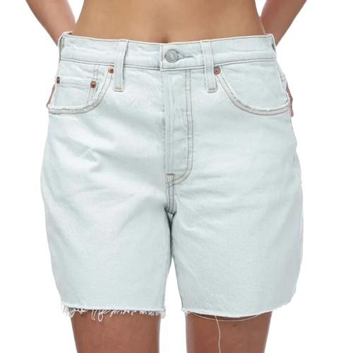 Levis Womens/Ladies 501 Mid Thigh Shorts