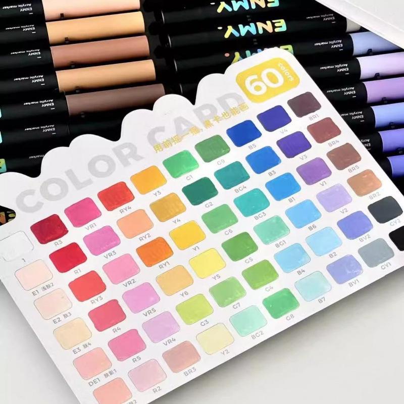 Черная коробка Enmi Жидкий маркер для детского творчества и студенческой работы слоями