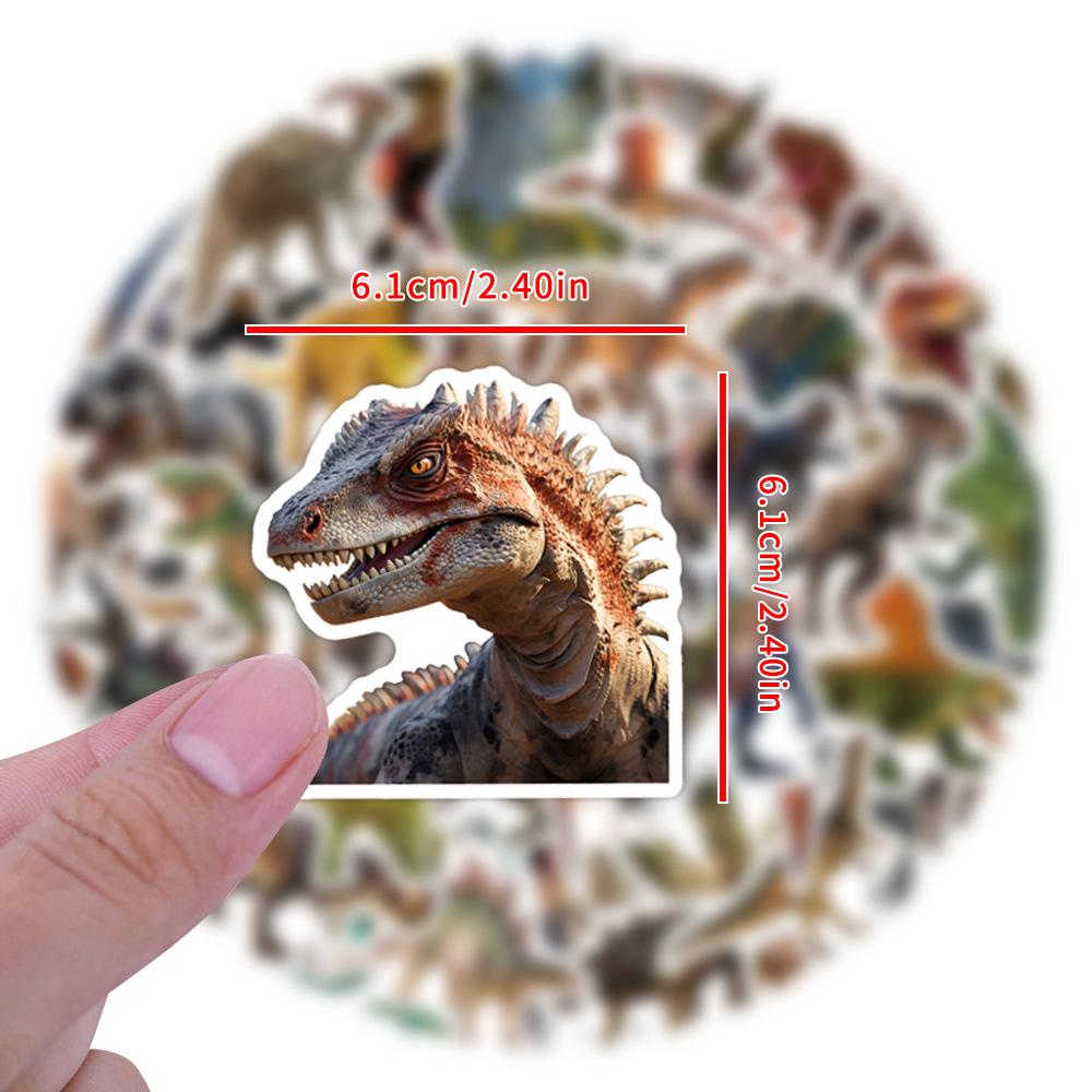 55 Динозавр Динозавр Граффити Наклейки Самокат Ноутбук Сделай сам Мультяшные наклейки