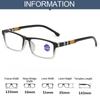 Fashion Anti-Blue Light Reading Glasses Ultra-Light Eye Protection Readers Eyewear  Comfortable Presbyopia Glasses +1.0~+4