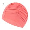 Printed Sports Accessories Elastic Nylon Turban Long Hair Protect Pool Bathing Hats Swimming Cap