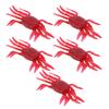 5Pcs Artificial Simulation Three Dimensional Crab Shape Soft Lure Bait Fishing Tackle