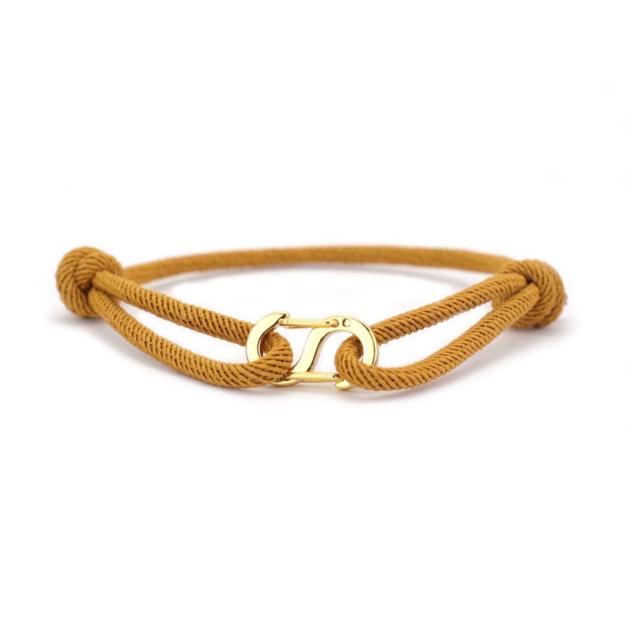 Noter 6 Colors Rope Bracelet Men Women 3mm Thin String Stainless Steel Connection Buckle Versatile Accessories Cool Braclet