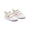 Converse Детские кроссовки Chuck Taylor All Star Easy-On Low TD с цветочной вышивкой, белые винтажно-белые A02213C