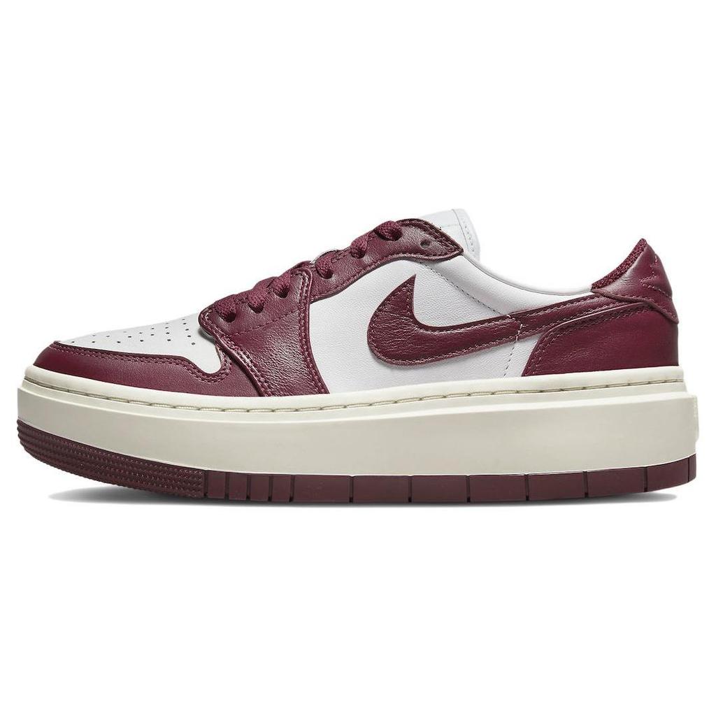 Womens Air Jordan 1 Elevate Low 'Dark Beetroot' (women's sizes) White / Sail / Dark Beetroot Vintage Basketball Shoes DH7004 161