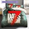 7 Days to Die Bedding Quilt Set Quilt Cover Pillowcase Home Decoration Birthday Gift (1 * duvet cover + 2 * pillowcase, without core)