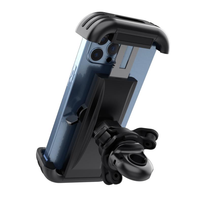 Противоударный держатель для телефона на мотоцикле, велосипеде, подставка, регулируемая поддержка, кронштейн для крепления на руль велосипеда для Xiaomi iPhone