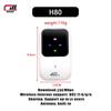 NDUP H80 Portable WiFi Modem - NEW Mobile WiFi Router, 4G LTE MiFi Hotspot, Unlocked