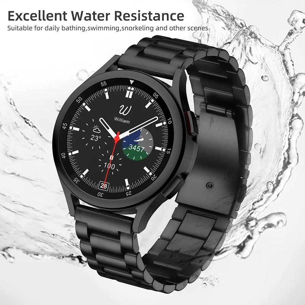 22 мм 20 мм Металлический ремешок для Samsung Galaxy Watch 6/5/4/3 Classic Huawei Watch 4 Pro/GT4/3/2e Браслет Ремень Amazfit GTR 4/GTS Ремешок
