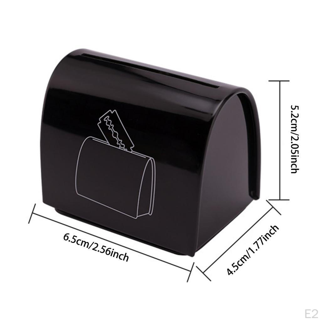 Контейнер для утилизации лезвий Большая емкость Парикмахерские инструменты Контейнер для утилизации острых предметов