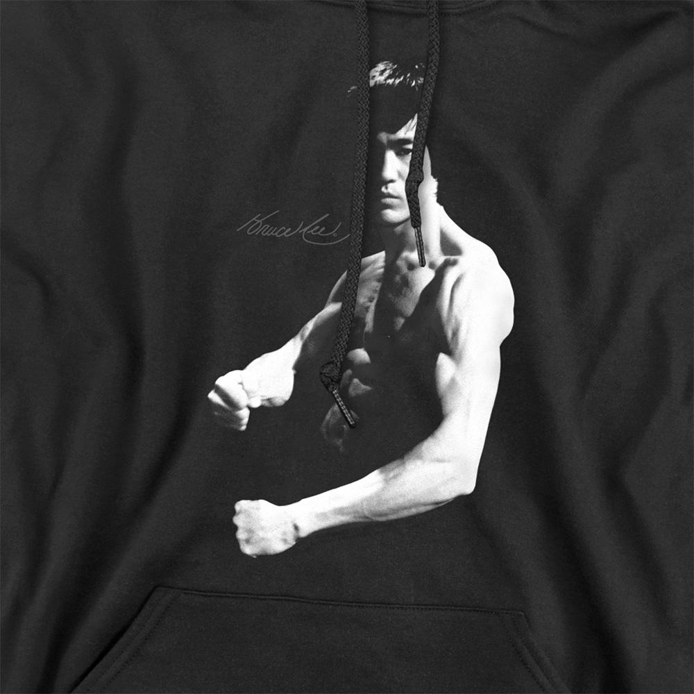 Bruce Lee Unisex Adult Stance Hoodie
