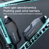 AhyKa Aerodynamic Bike Water Bottle Set 600ml Lightweight Road Bike Cycling Water Bottle Squeeze to Drink Design