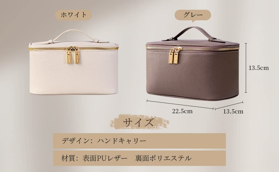 Косметичка ROWNYEON Косметичка большой емкости Косметичка Косметичка Косметичка Карман для кистей Дорожная Водонепроницаемая Легкая Портативная Милая