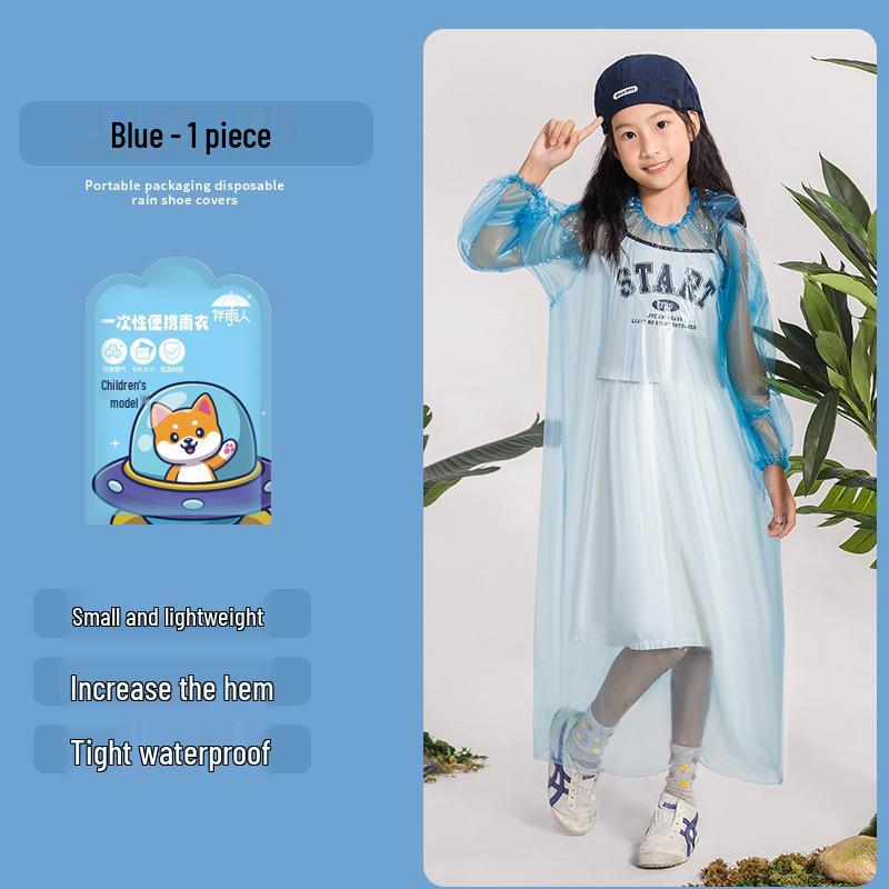 Портативные водонепроницаемые толстые прозрачные одноразовые бахилы - индивидуально упакованы для использования на открытом воздухе