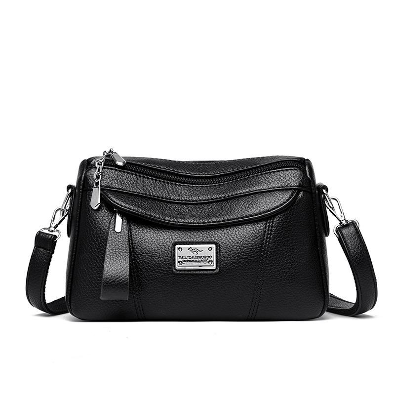 Женская сумка новая мода простая ретро сумка для мамы большая вместимость на плечо сумка-мессенджер женская