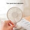 WT8019 USB Мини Настольный Вентилятор Летний Двухлопастной Регулируемый по Углу Охлаждающий Вентилятор