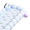 Suction Cup Storage Rack Waterproof Bathroom Rack Wall Mounted Storage Shelf Push-to-Lock Vacuum Seal Organizer Shelf for Kitchen Bathroom