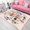 Movie Theme Friends Printed Carpet Rugs for Living Rooms Bedroom Entrance Door Mat Sofa Rugs Large Area Home Decor Rugs Gifts