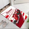 Custom Name Printed Carpet Rug For Office Chair Living Room Bedroom Kitchen Room Decor Gifts
