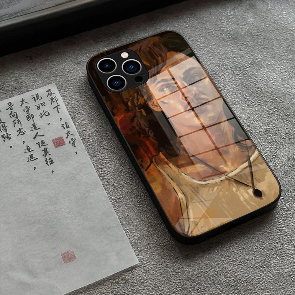 Billy Hargrove Phone Case Glass For iPhone 17 16 Promax 15 13 Pro 14 Plus 17 Pro 12 mini Galaxy S25 24 23 Black Covers
