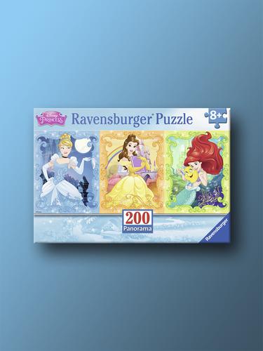 Дисней Золушка, Белль, Ариэль XXL Панорама 200 деталей Ravensburger Детский пазл