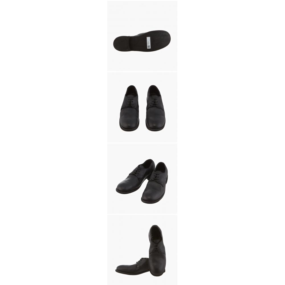 Goody 992x Blkt Horse Full Grain Leather Derby Loafers