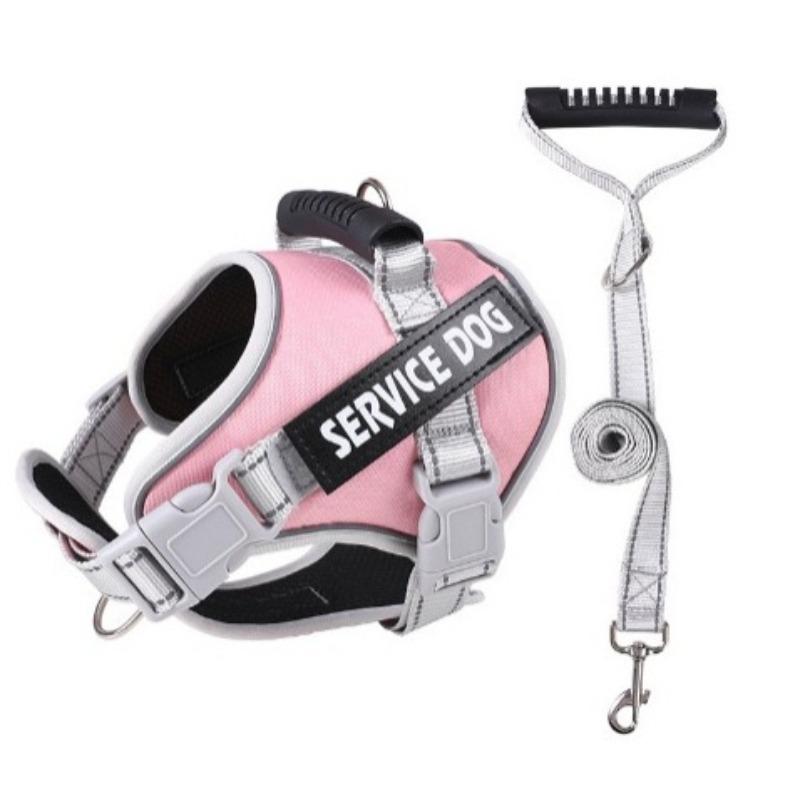 Новая большая шлейка для собак, со светоотражающими элементами для ночи и дышащая, взрывозащищенная, ударопрочная и с защитой от побега.