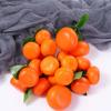 And Leaves Fruit Display Imitation Fruits Fake Oranges Artificial Fruit Tangerine Model Party Decor
