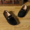 Мужские кожаные мокасины большого размера 37-48 Мужская повседневная обувь Модная мужская обувь Мужские мокасины из натуральной кожи Мокасины слипоны Мужские туфли на плоской подошве Мужская обувь для вождения