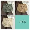 3pcs/set Women Panties Low-rise Mesh Sexy Briefs Lingerie Female Underwear