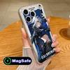 Чехол для телефона Wuthering Waves Galbrena для iPhone 17 16 15 14 13 12 11 Air Pro Max Plus Mini Magsafe Прозрачный Цветной Чехол Роскошный