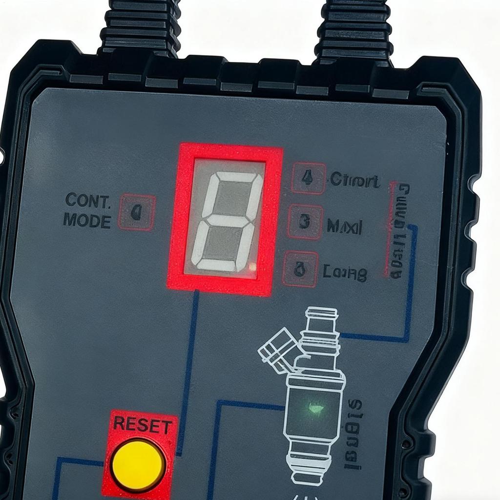 Injector Tester Machine 12V Scan Gauge Diagnostic Tool For System Maintenance Performance Checks Troubleshooting Repair Shops