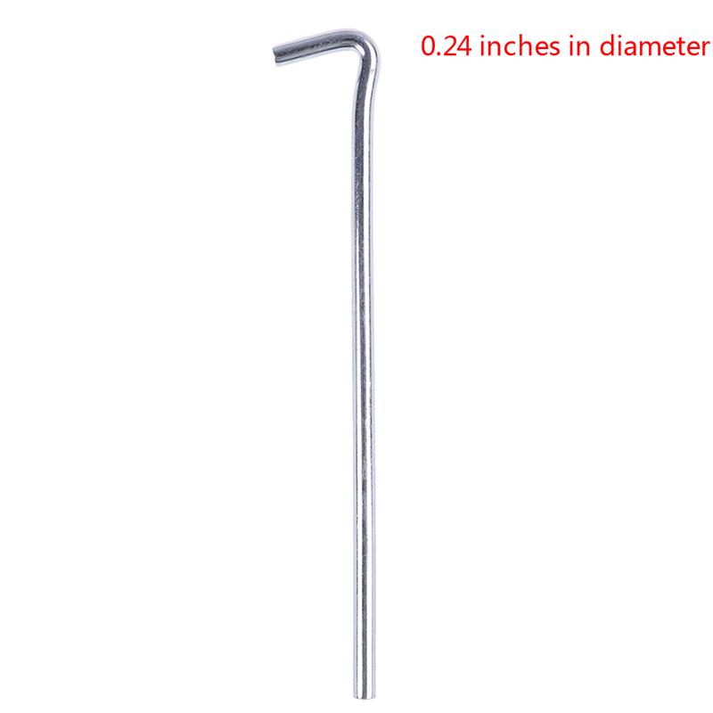 5 шт. колышки для палаток из сплава, сверхпрочная головка гвоздя, твердая сталь, металл