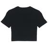 (WMNS) adidas Adicolor Classics Roll-Up Sleeve Crop Top Asia Sizing 'Black' Women's GN2802