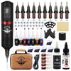 Wireless Battery Pen Tattoo Machine Set Portable Handbag Full Set of Professional Tattoo Equipment