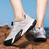 Brand Rotating Buckle Outdoor Sports Leisure Breathable Mesh Shoe Anti Slip Wear-resistant Hiking Shoes Men Comfort Travel Shoes