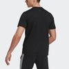 adidas Футболка UltraBoost Graphic Tee Illusion One Sport, повседневные мужские топы с круглым вырезом и короткими рукавами, черные GU1752