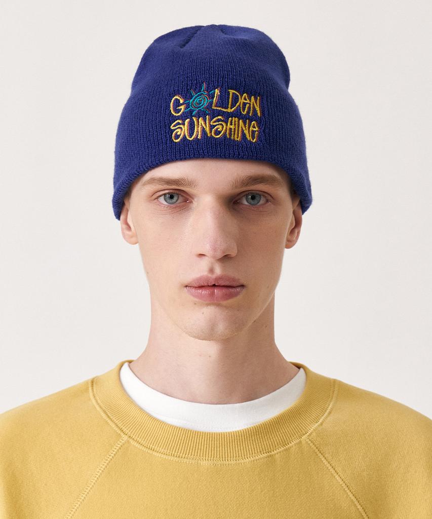GOLDEN SUNSHINE Шапка с логотипом Sunshine_Синяя