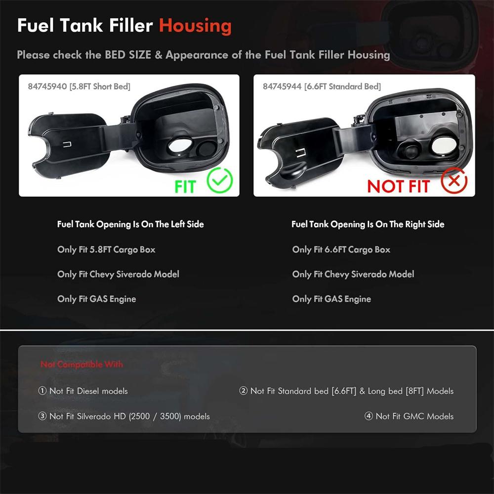 Fuel tank shell for Chevrolet 84745940