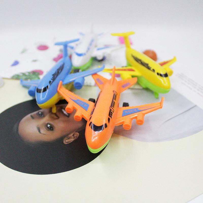Пластиковый детский игрушечный самолет для визуального и сенсорного развития для мальчиков и малышей