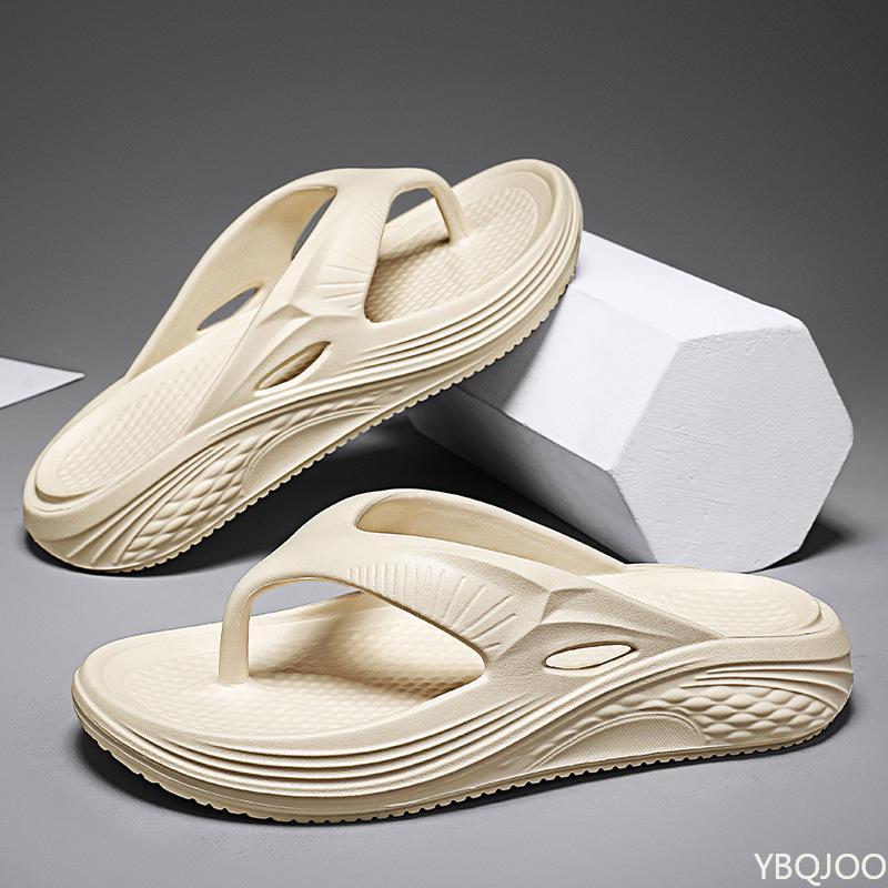 Мода 2025 Мужские пляжные шлепанцы на клипсах Летние модные шлепанцы Домашние повседневные тапочки Уличные легкие мужские тапочки Zapatos Homme