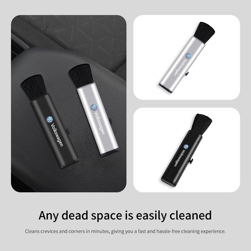 For Volkswagen VW Car Dashboard Dust Brush PPS PET Microfiber Cleaning Tool Golf 4 5 6 7 Polo Jetta Sagitar Magotan Passat B5 B6