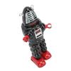 Walking Robot Walking Figure Metal Fencing Holiday Clockwork Toy, Toy, Robot, Collectible, Birthday, Gift, (Black)