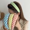 Богемный Этнический Летний Красочный Скрученный Губкой Плетеный Ободок Повязка на Голову Взрослые Аксессуары для Волос Украшения для Волос