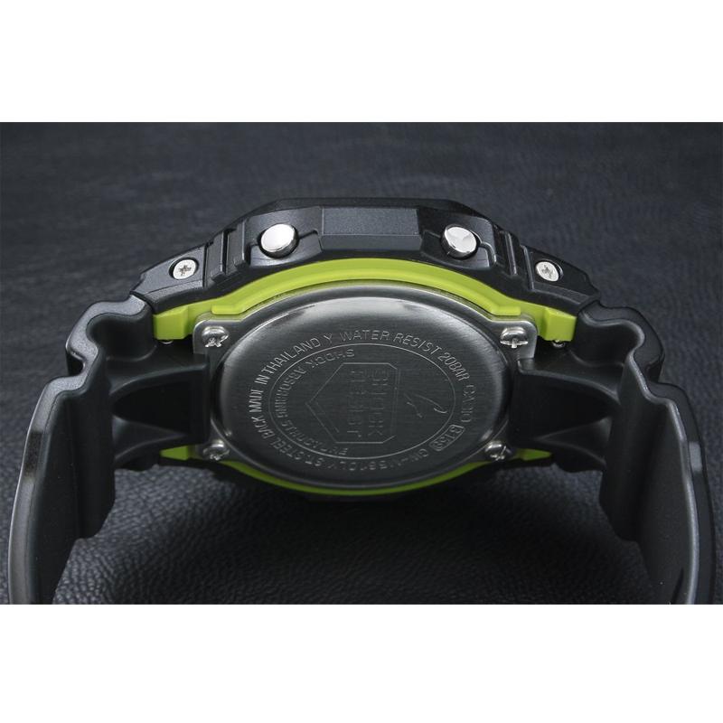 Casio G-SHOCK Серия тематических часов G-SHOCK, стильные и спокойные маленькие квадратные часы, питание от солнечной энергии, радиосинхронизация по шести станциям, водонепроницаемые для спорта, кварцевые GW-M5610LY-1