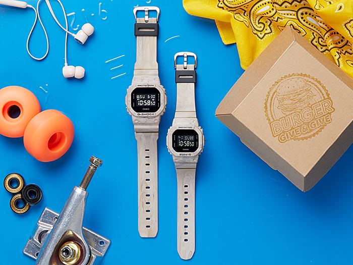 Casio Мужские часы G-SHOCK, смола, водостойкость 200 м, ударопрочность, будильник, кварцевые, BGD-560WM-5