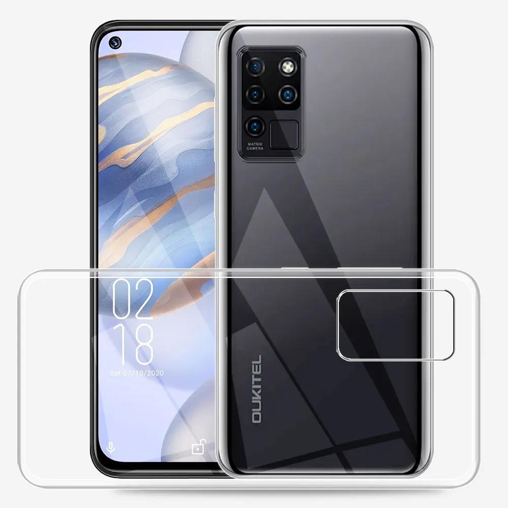 Чехол для Oukitel C21 Pro Прозрачный Силиконовый Мягкий ТПУ Чехол Для Oukitel C21 Funda Ультратонкий Coque Для Oukitel C21 C21Pro Корпус