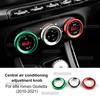 AC Adjustment knob Rings For Alfa Romeo Giulietta 940 2010 2011 2012 2013 2014 2015 2016 2017 2018 2019 2020 2021 Central Trim